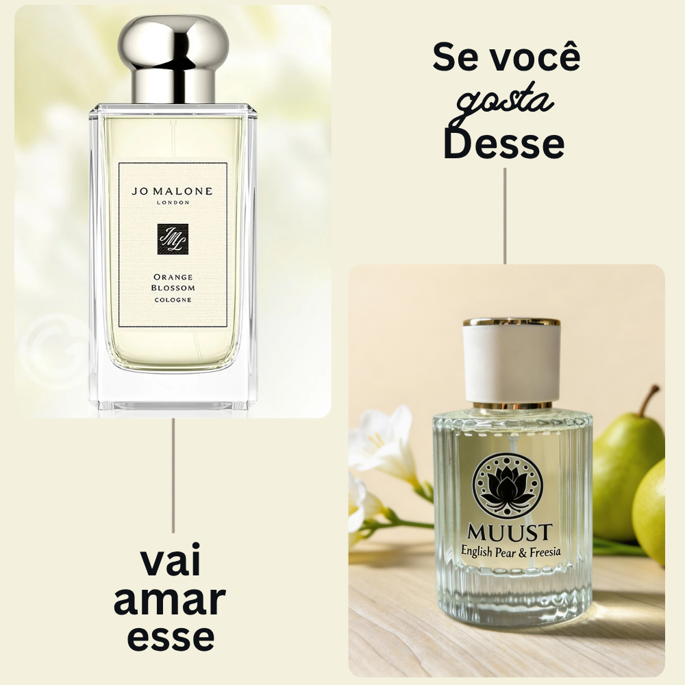 Muust Frésia vs English Pear & Freesia